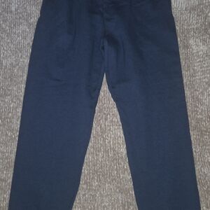 Mens Fruit of the Loom Navy Blue Joggers/Sweatpants